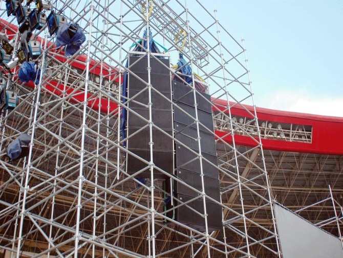 Net rack，background truss